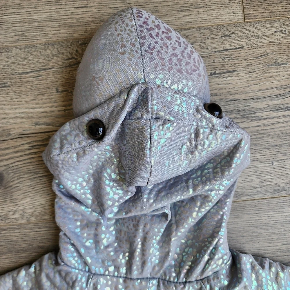 Hyde & Eek! Boutique Toddler Shark Halloween Costume Jumpsuit Size 18m-24m EUC